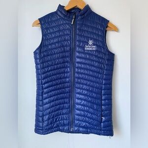 Peter Millar Jacket Women’s XS Vest Navy Quilted The Old Course St Andrews Links